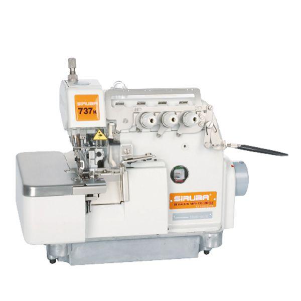 Máquina de Costura Overlock Industrial, 1 Agulha, 3 Fios, Lubrif