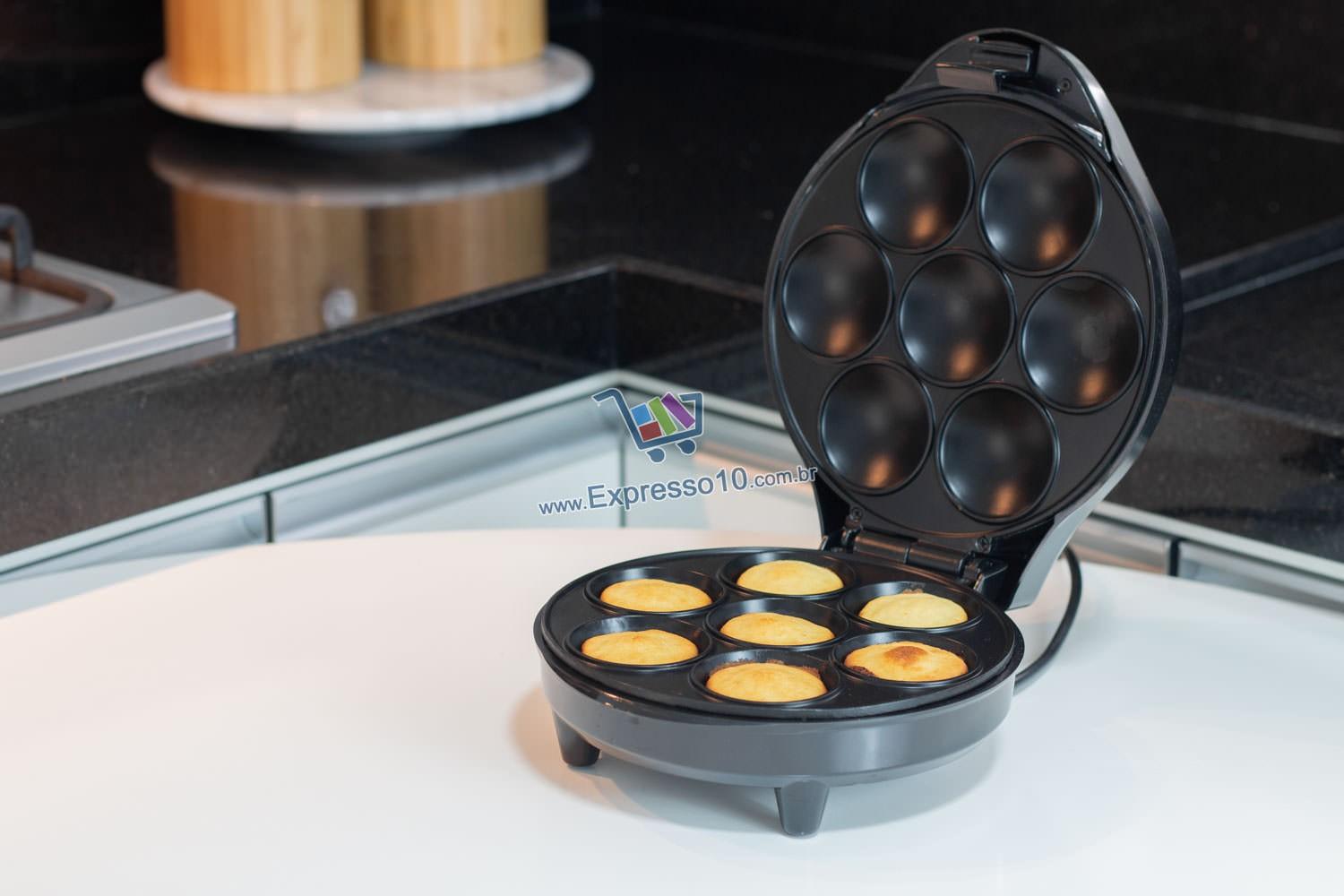 Máquina de Cupcake Maker 3 Elétrica Britânia Máquina de Cupcake