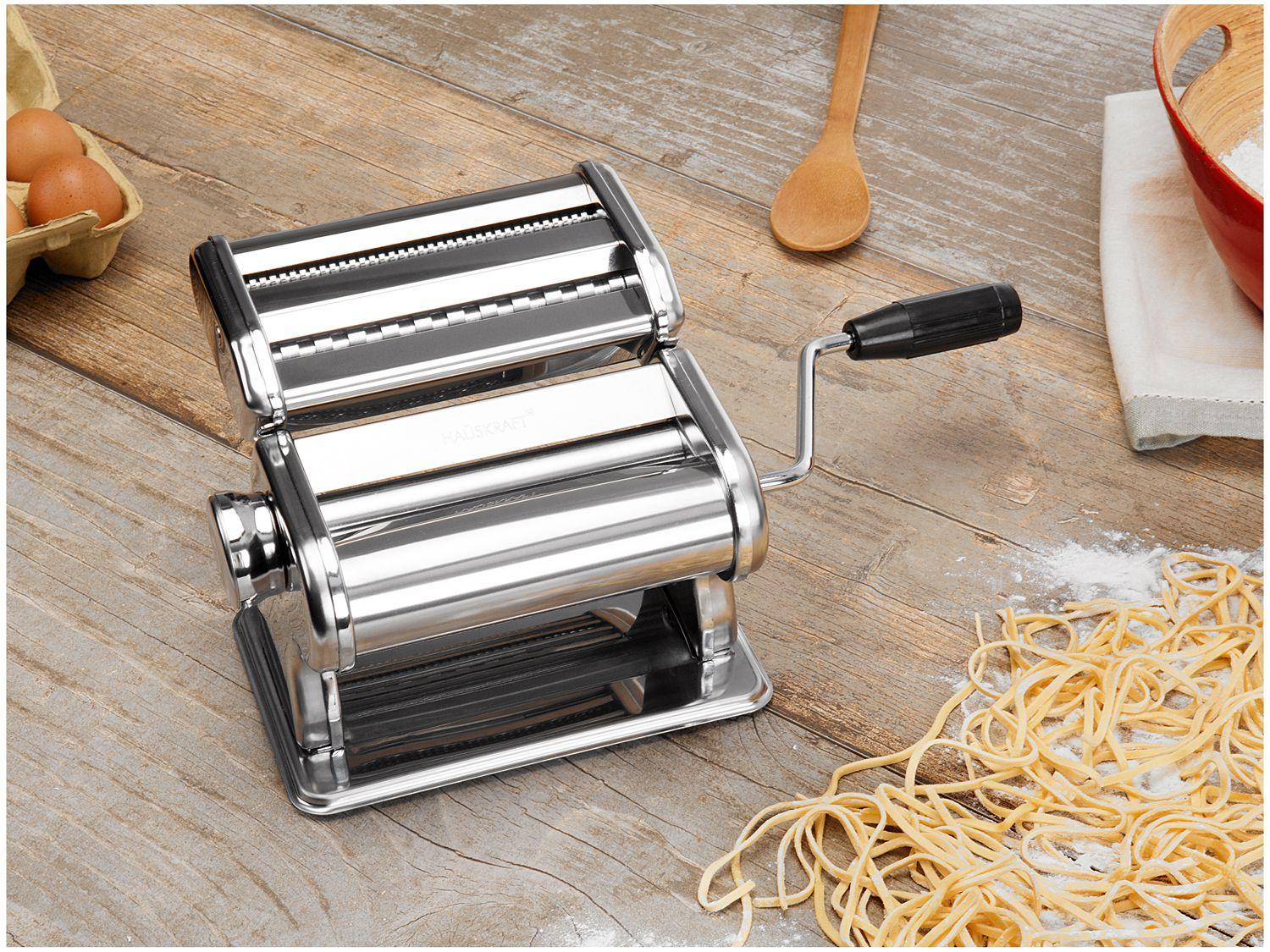 Máquina de Macarrão Manual Inox Hauskraft - MAQM-003 - Cilindro ...