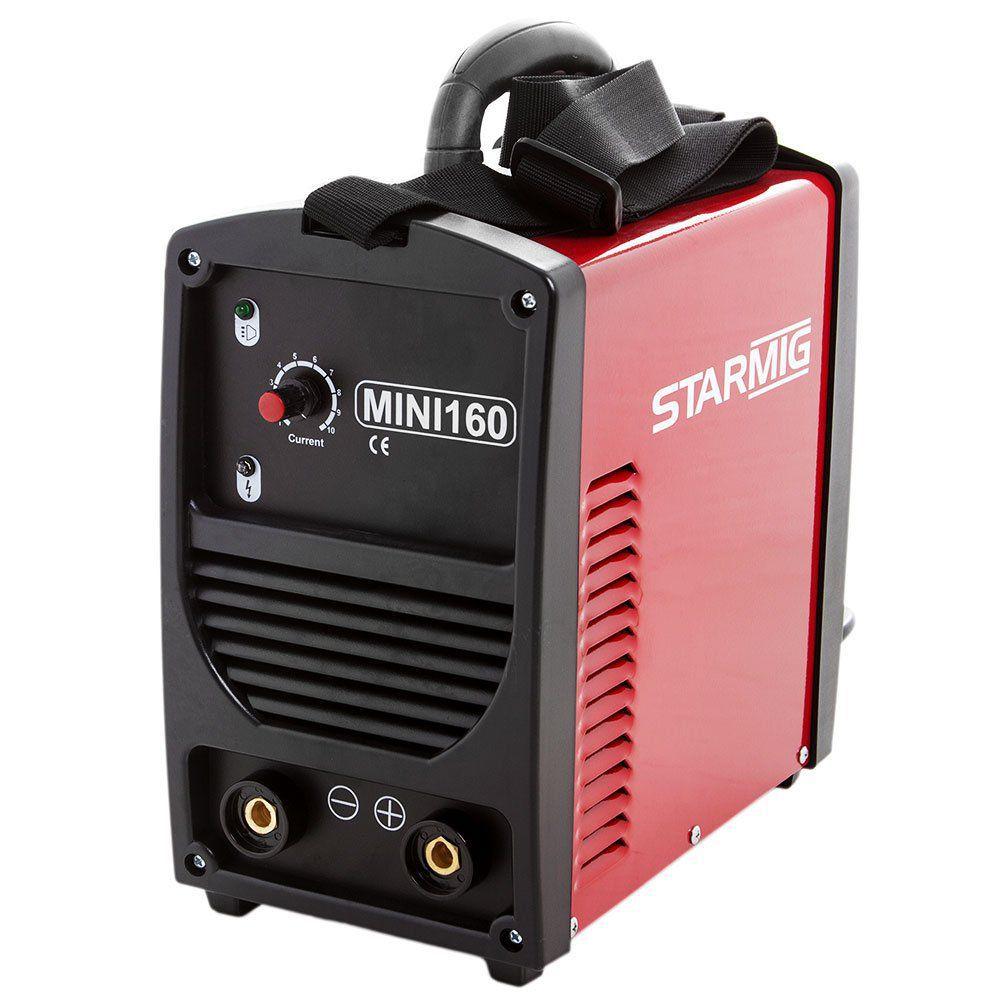 Maquina De Solda Inversora 220V Mini 160 - Starmig - Máquina de Solda ...