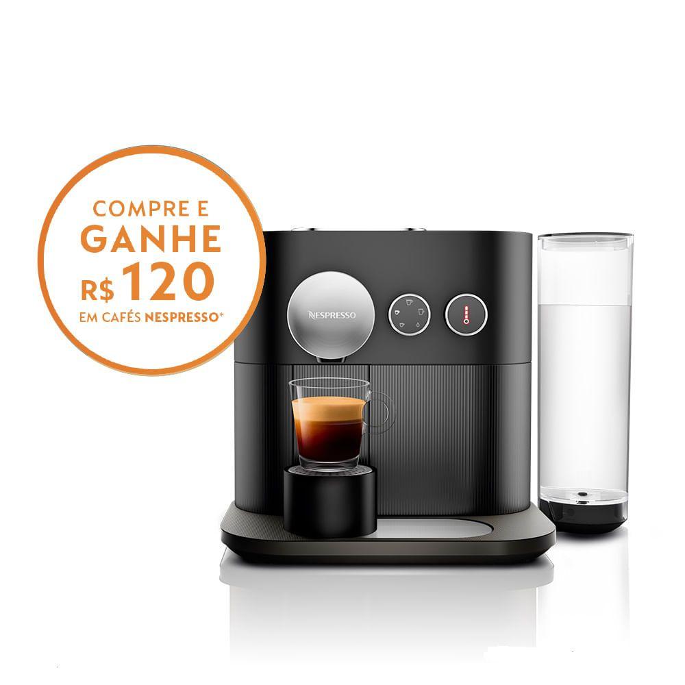 Maquina para Cafe Expert C80 127V Nespresso Preta Cafeteira Nespresso Magazine Luiza