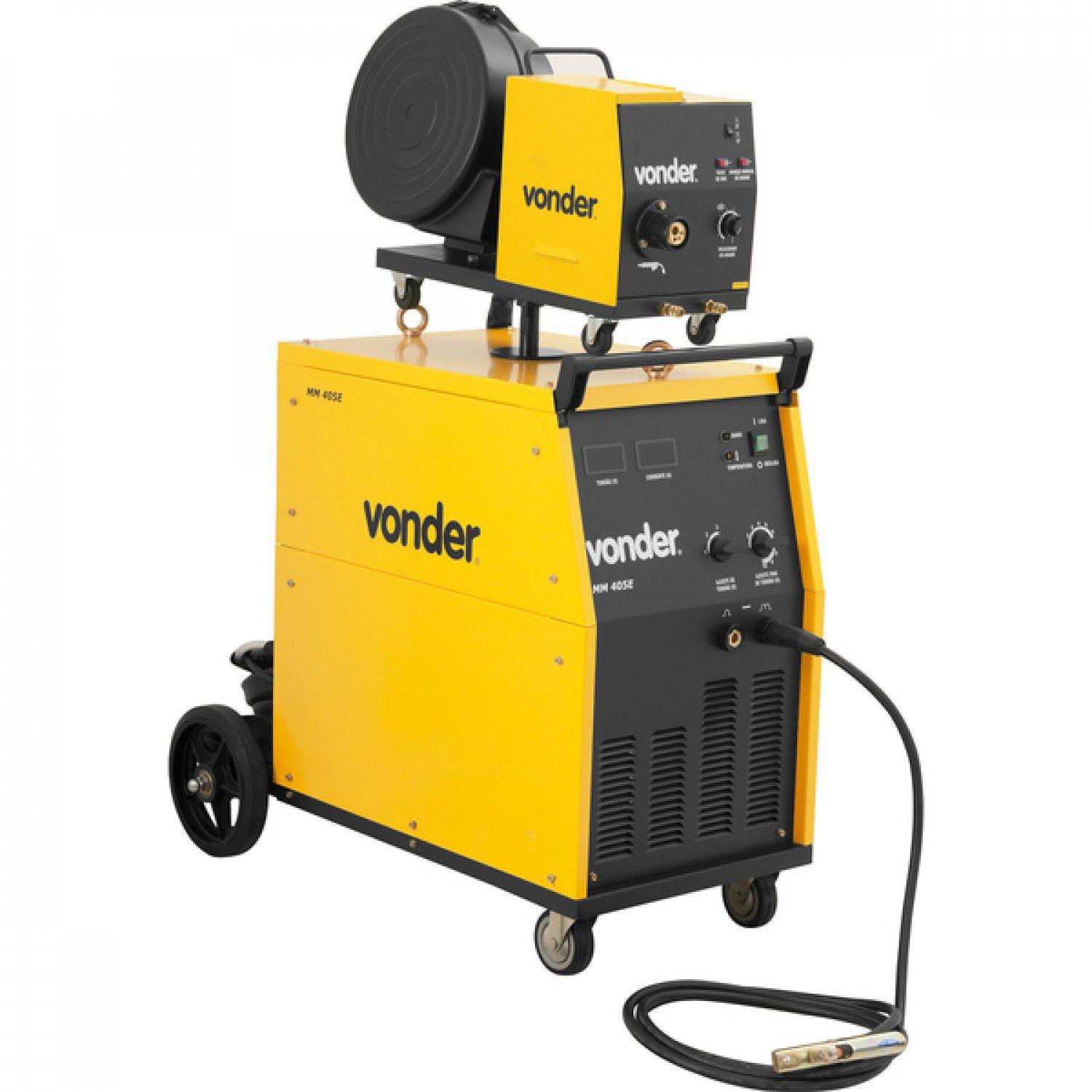 Máquina para solda MIG/MAG com cabeçote externo MM 405 E trifásica ...