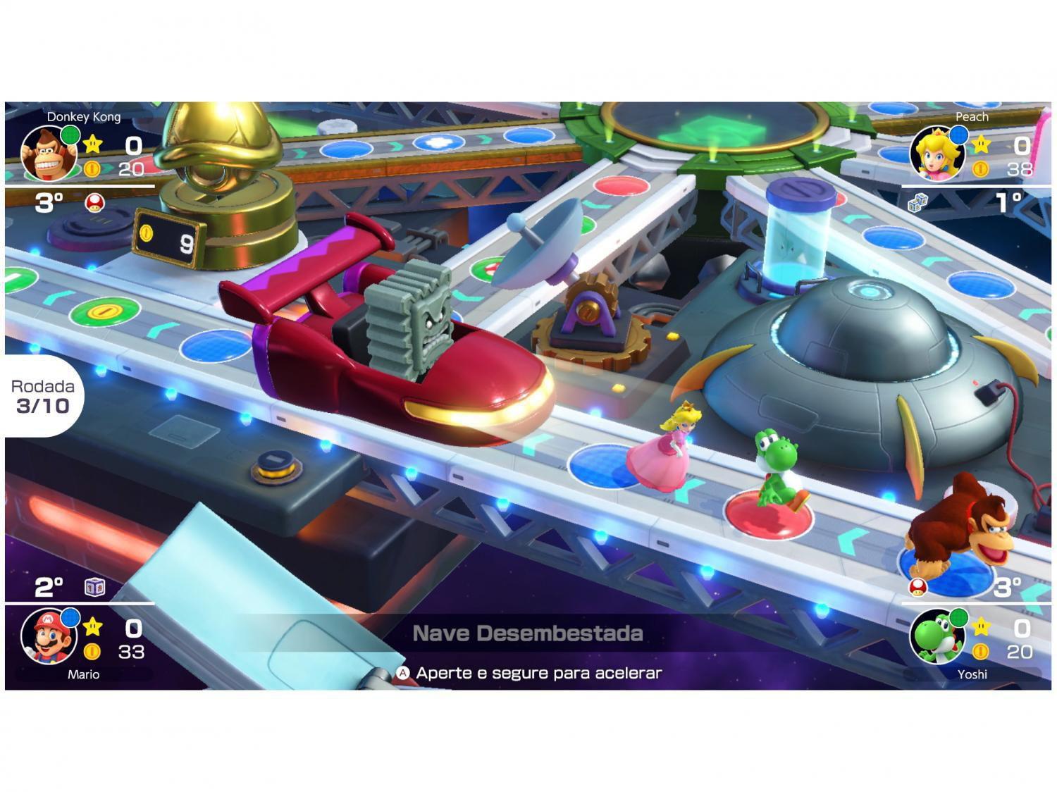 Jogo Super Mario Party SuperStars - Switch - Brasil Games