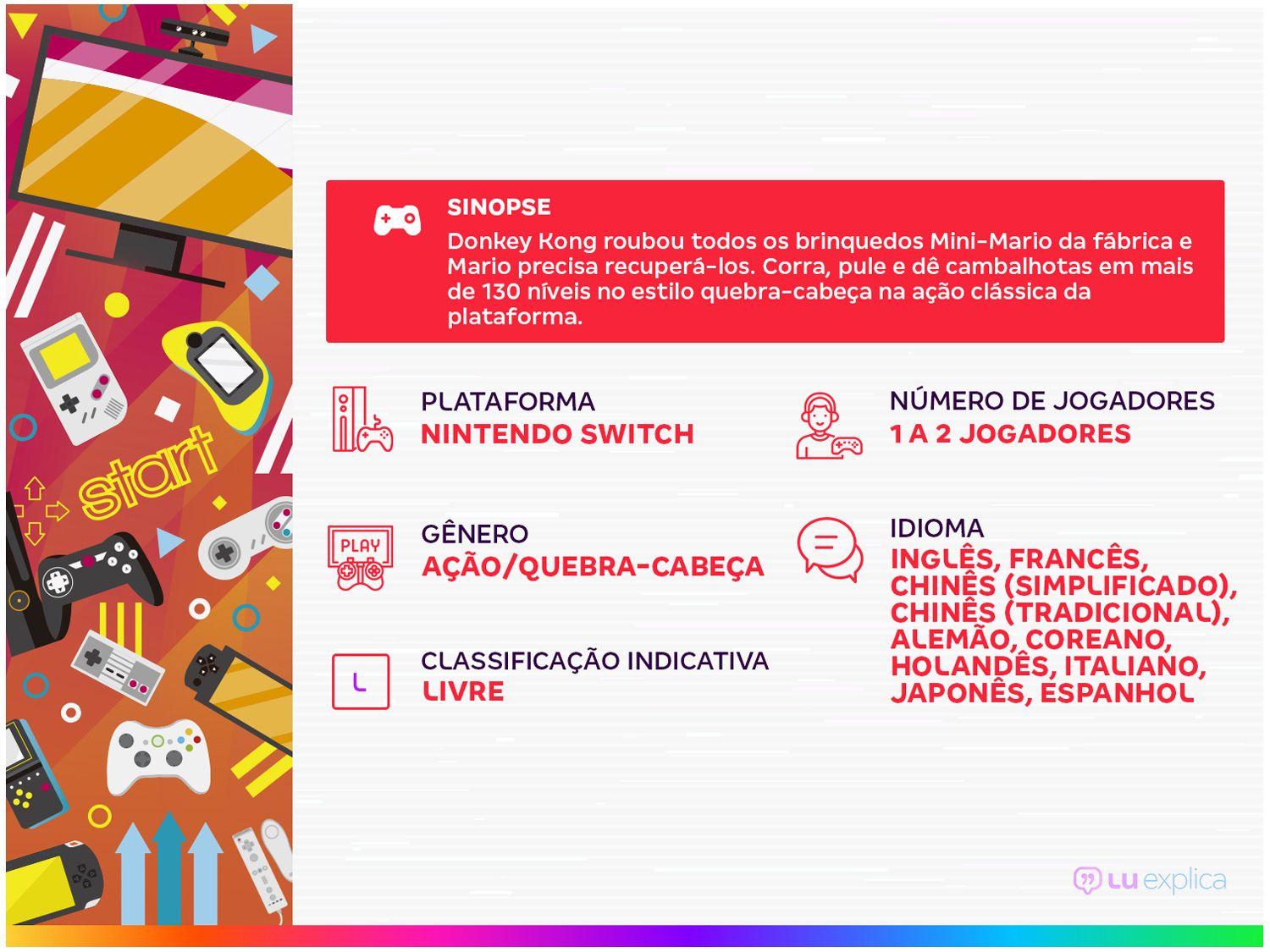 Mario vs Donkey Kong Nintendo Switch