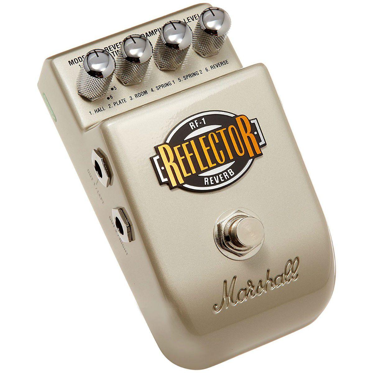 Marshall Pedal Reflector Reverb RF1 Pedal para Instrumentos de