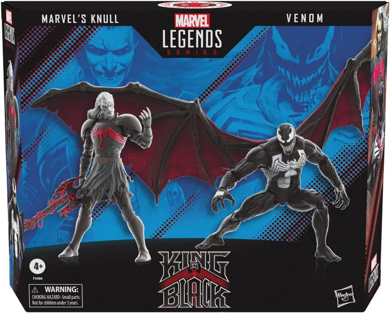 Marvel Legends Spider-Man 60th - Knull e Venom Hasbro F3466 Marvel Legends Spider-Man 60th - Knull e Venom Hasbro F3466