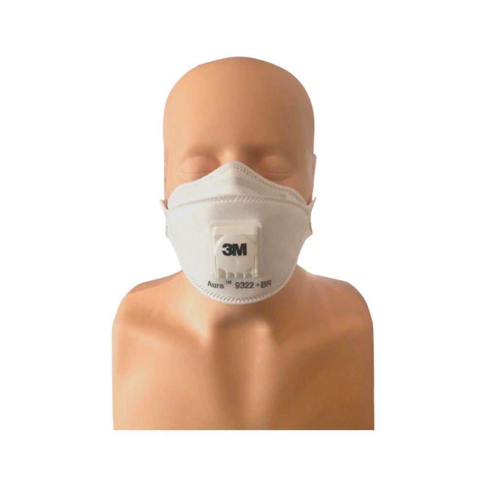 M scara 3M 3 Pain is 9322 Aura C V lvula Pff2 M scara Respirat ria m-scara-3m-3-pain-is-9322-aura-c-v-lvula-pff2-m-scara-respirat-ria
