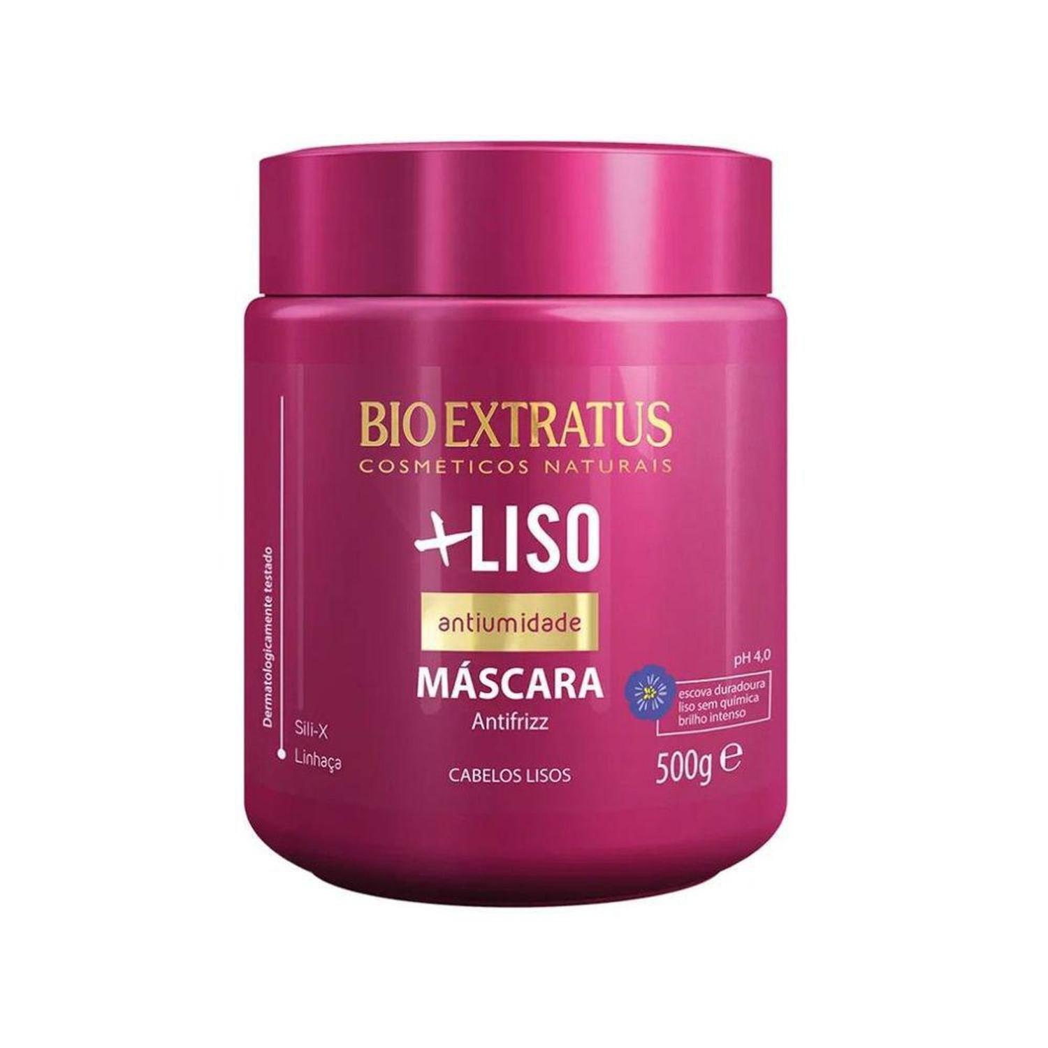 Máscara Bio Extratus Mais Liso Hidratação E Restauração 500g - Cuidados ...