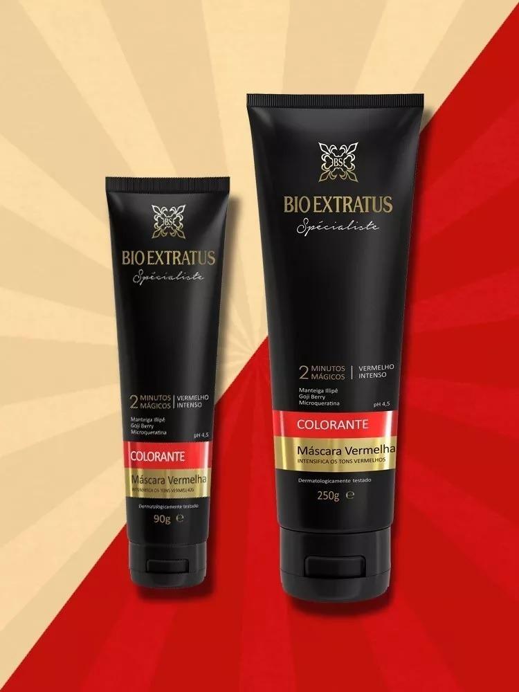 Mascara Bio Extratus Specialiste Colorante Vermelha 250gr