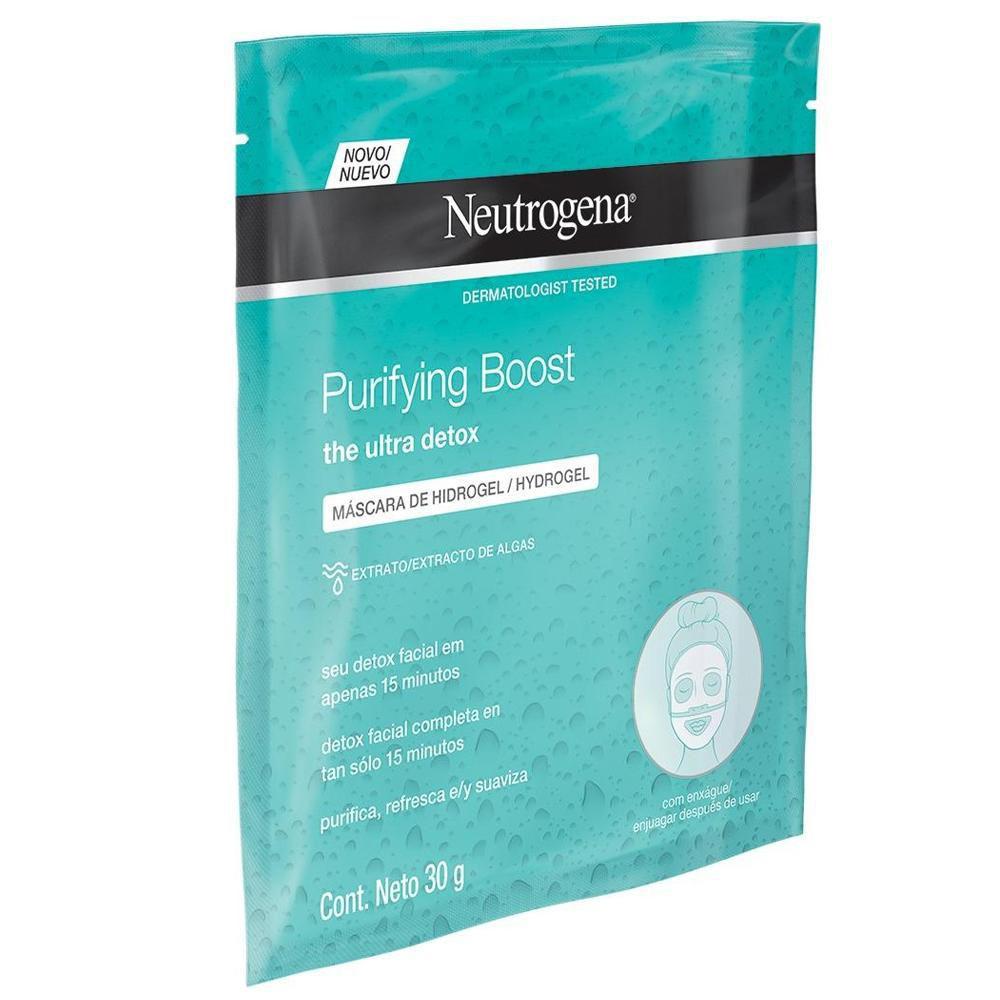 Máscara de Hidrogel Neutrogena Purifying Boost 30ml Cuidados com o Corpo Magazine Luiza