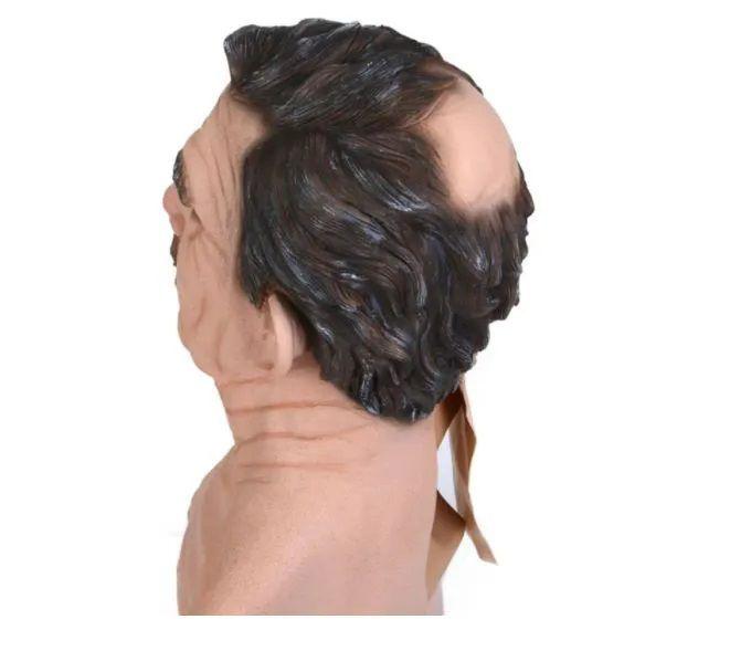 Máscara De Látex Realista Velho Senhor Idoso Adulto Lynx Produções