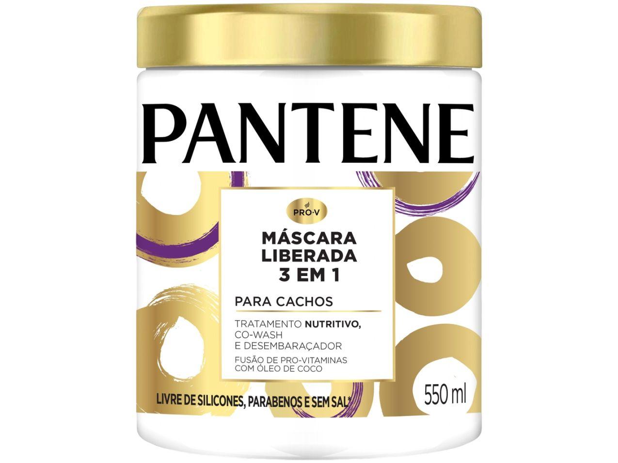 Máscara de Nutrição Pantene Liberada 550ml