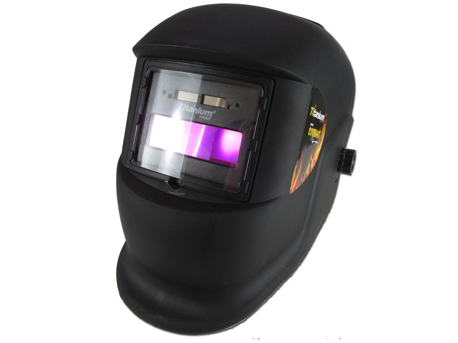 Máscara de Solda Automática Auto Escurecimento Titanium Combat Ton 11