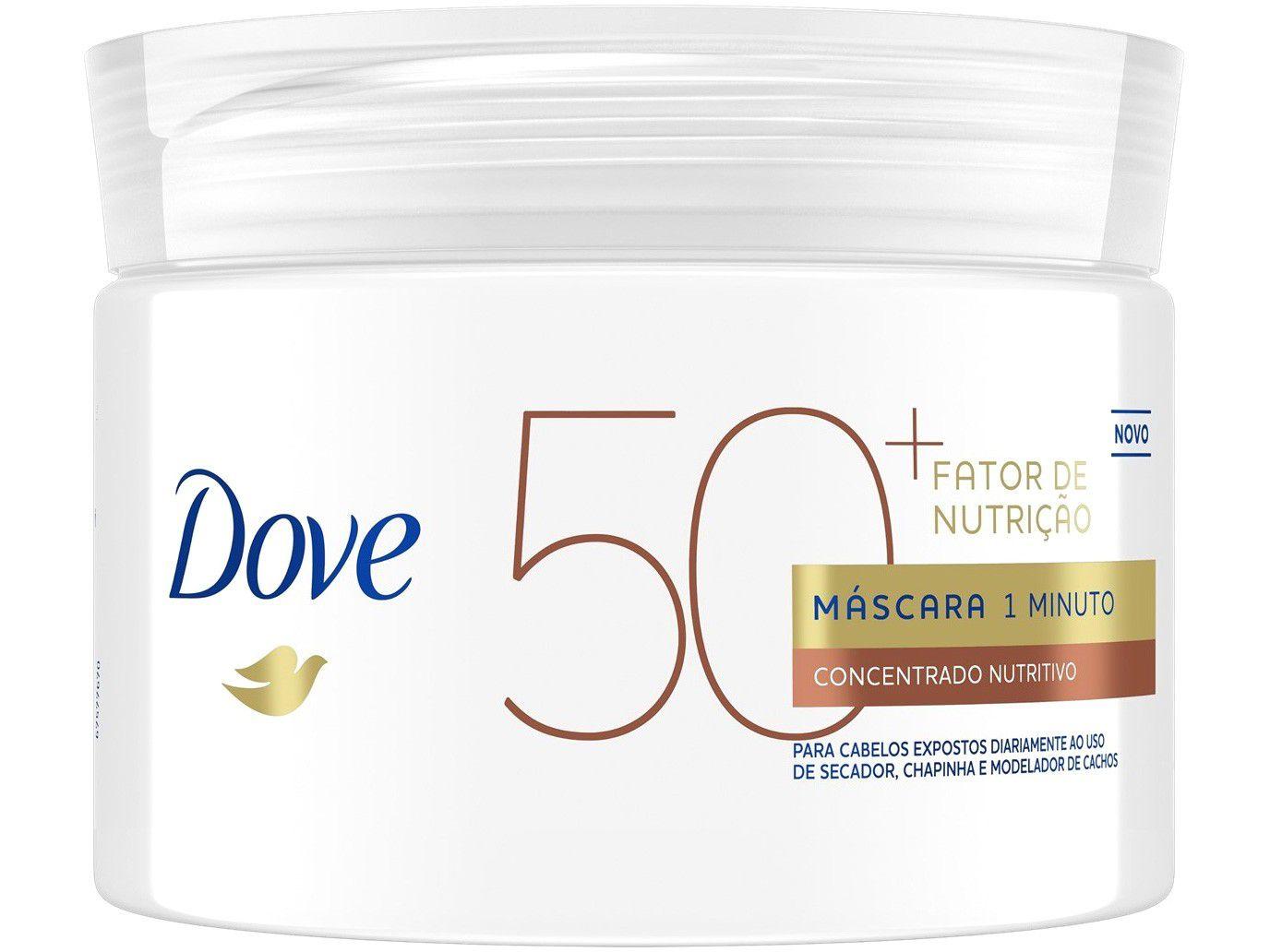 Mascara Dove 50 Fator De Nutricao 300g Mascara Capilar Magazine Luiza