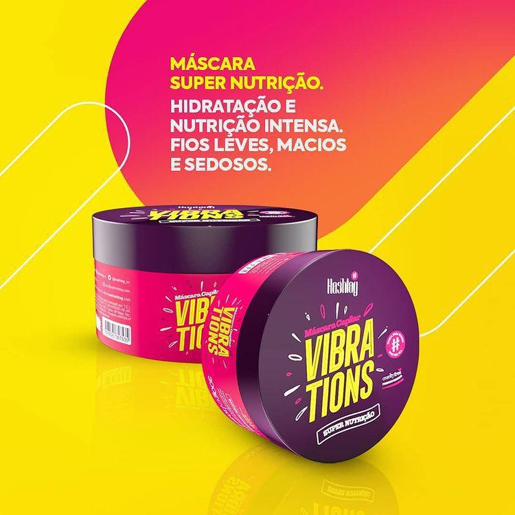 Máscara Hashtag Vibrations Nutrição 300gr Máscara Capilar Magazine