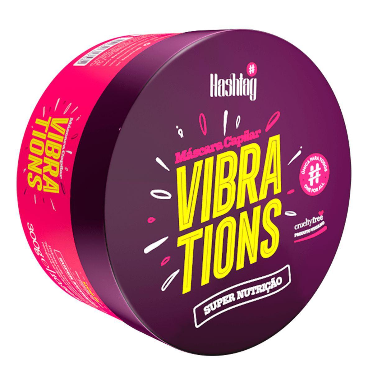 Máscara Hashtag Vibrations Nutrição 300gr Máscara Capilar Magazine