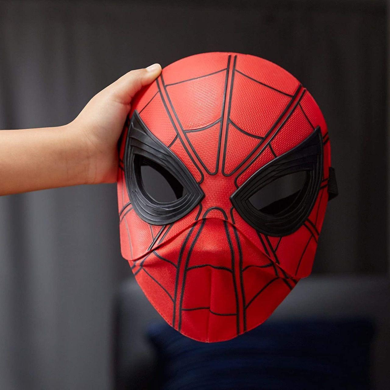 Máscara Infantil Temática Flip Up Homem Aranha Homecoming Com Abertura ...