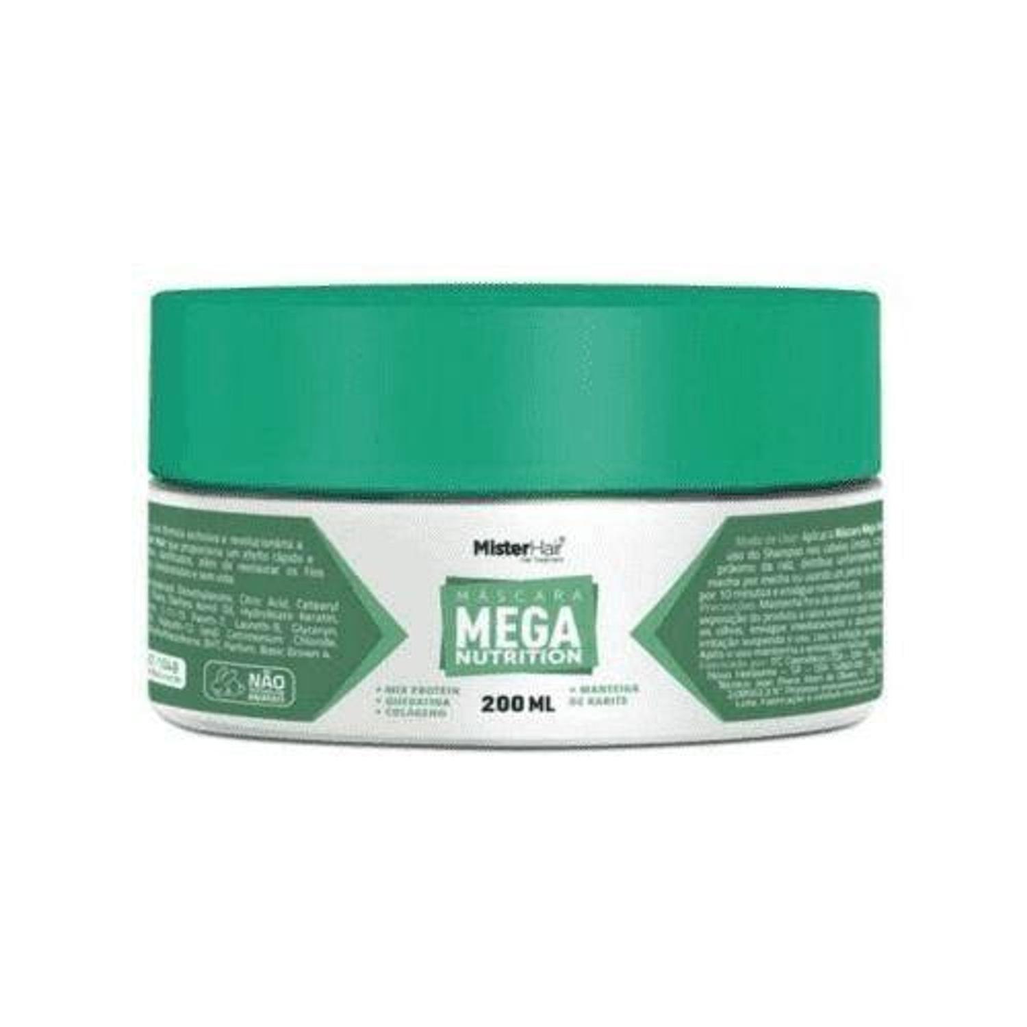 Máscara Mega Nutrition Mister Hair 200ml Condicionador Magazine