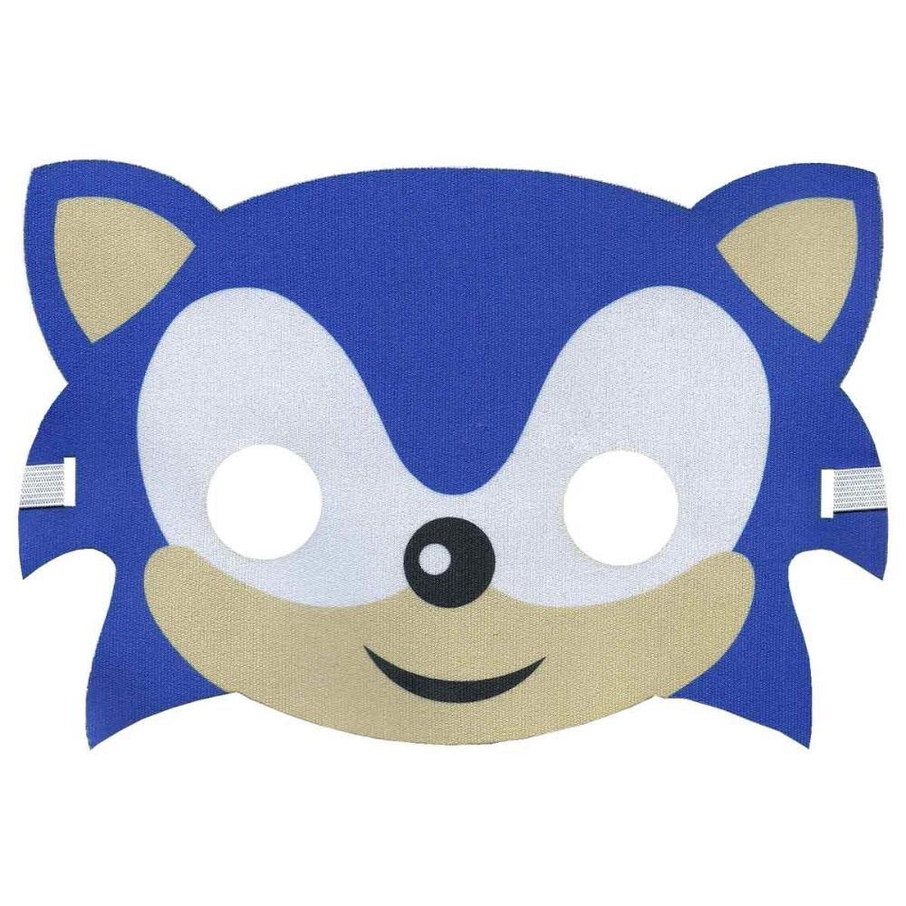 Fantasia Infantil Menino Sonic Com Máscara
