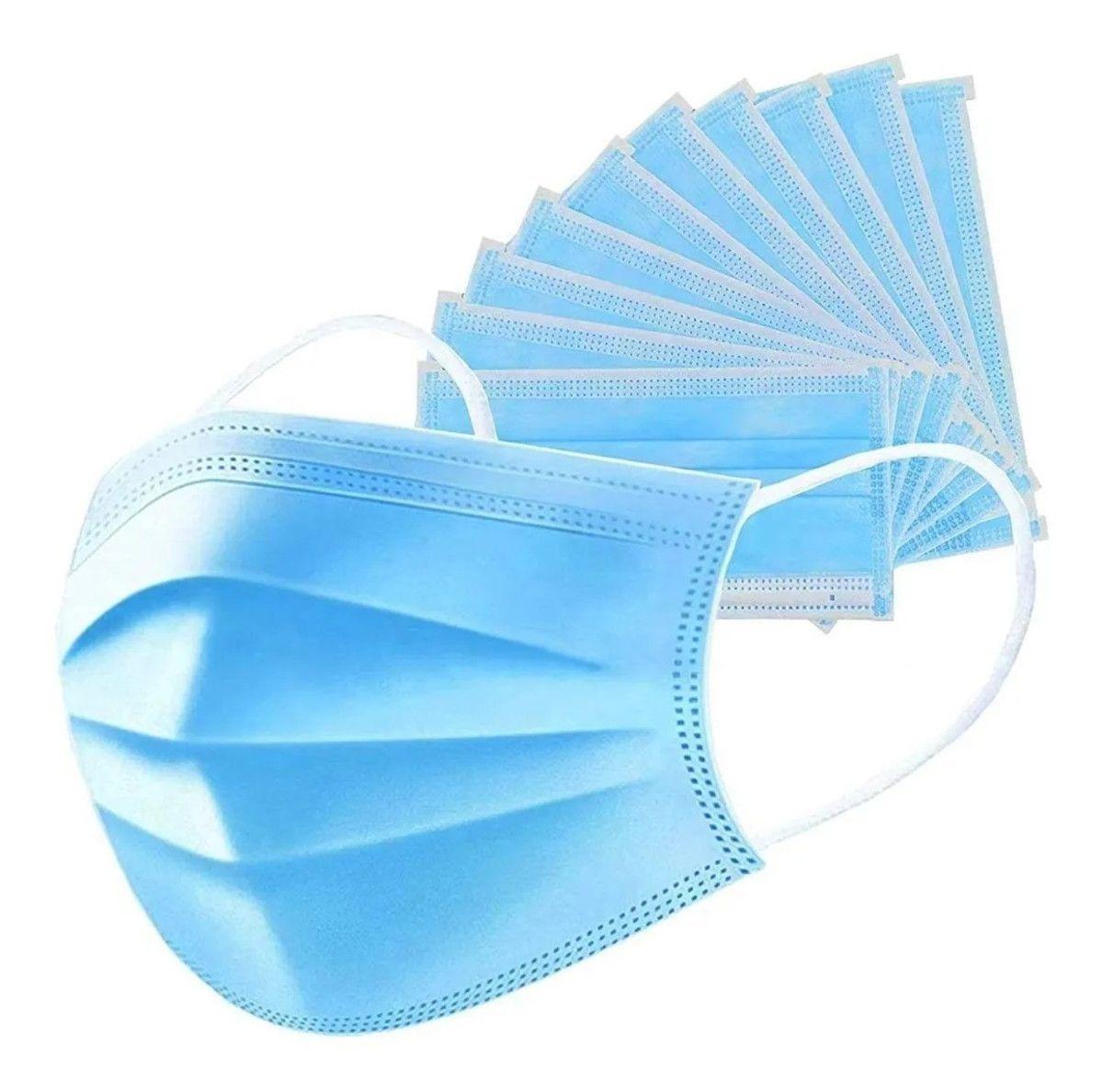Mascara tripla tnt com elastico e clip nasal c/50 - Jks