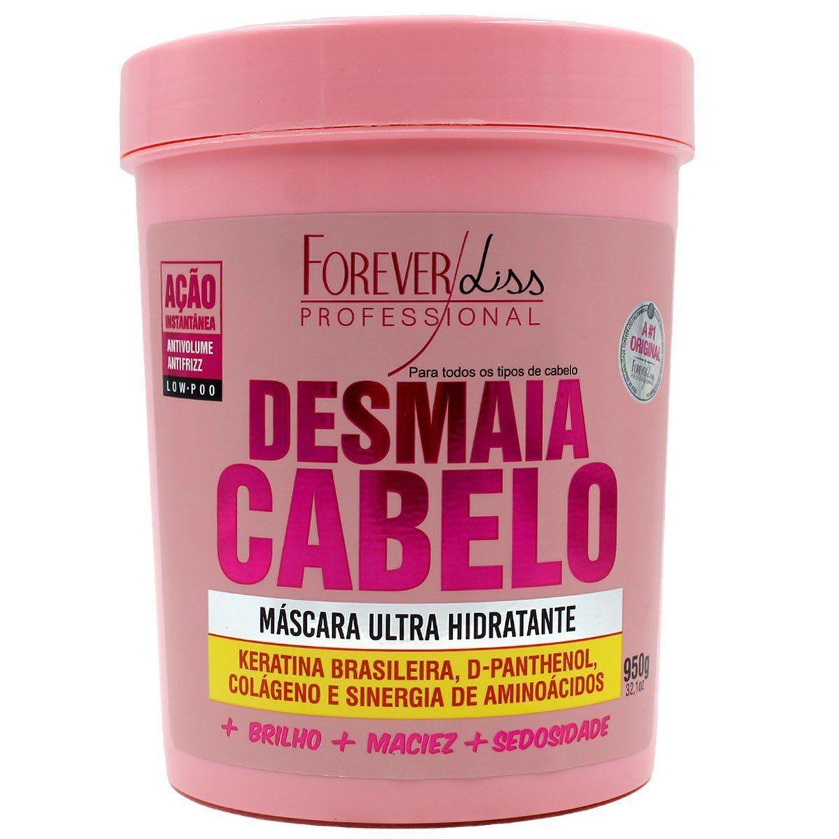 Máscara Ultra Hidratante Desmaia Cabelo Forever Liss 950g - Máscara ...