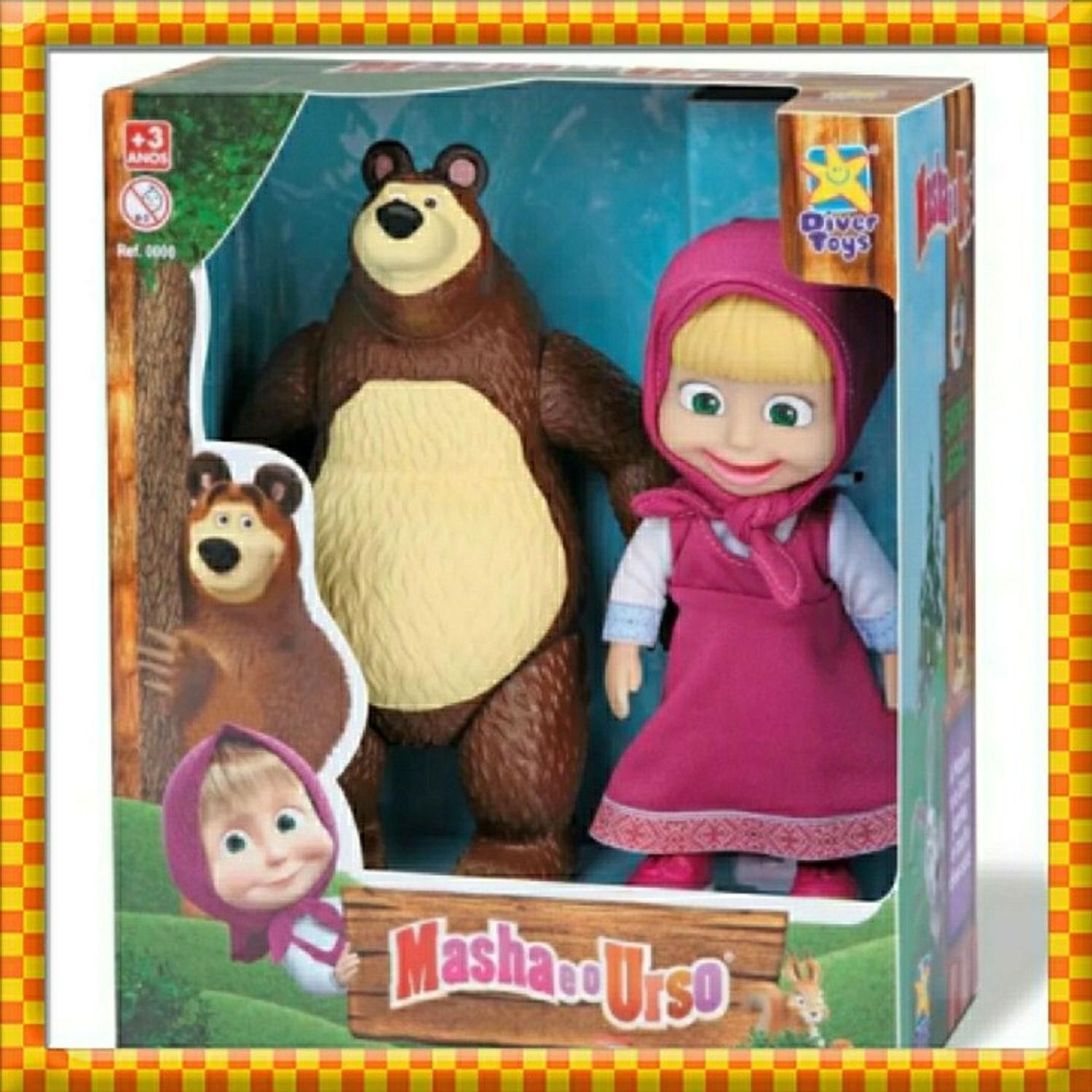 Masha E O Urso Bonecos De Vinil Divertoys Bonecos Magazine Luiza Masha E O Urso Bonecos De Vinil Divertoys Bonecos Magazine Luiza