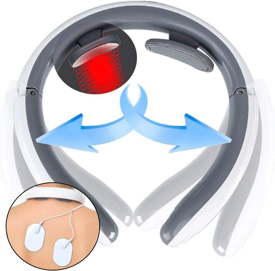 Imagem de Massageador Elétrico Inteligente 3d Pescoço Tratamento Da Coluna Cervical