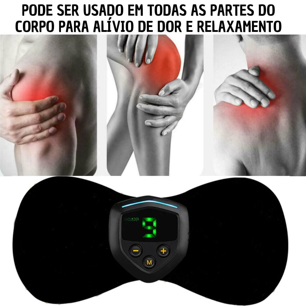 Massageador Muscular Elétrico Varilex Usb Recarregavel Dor em