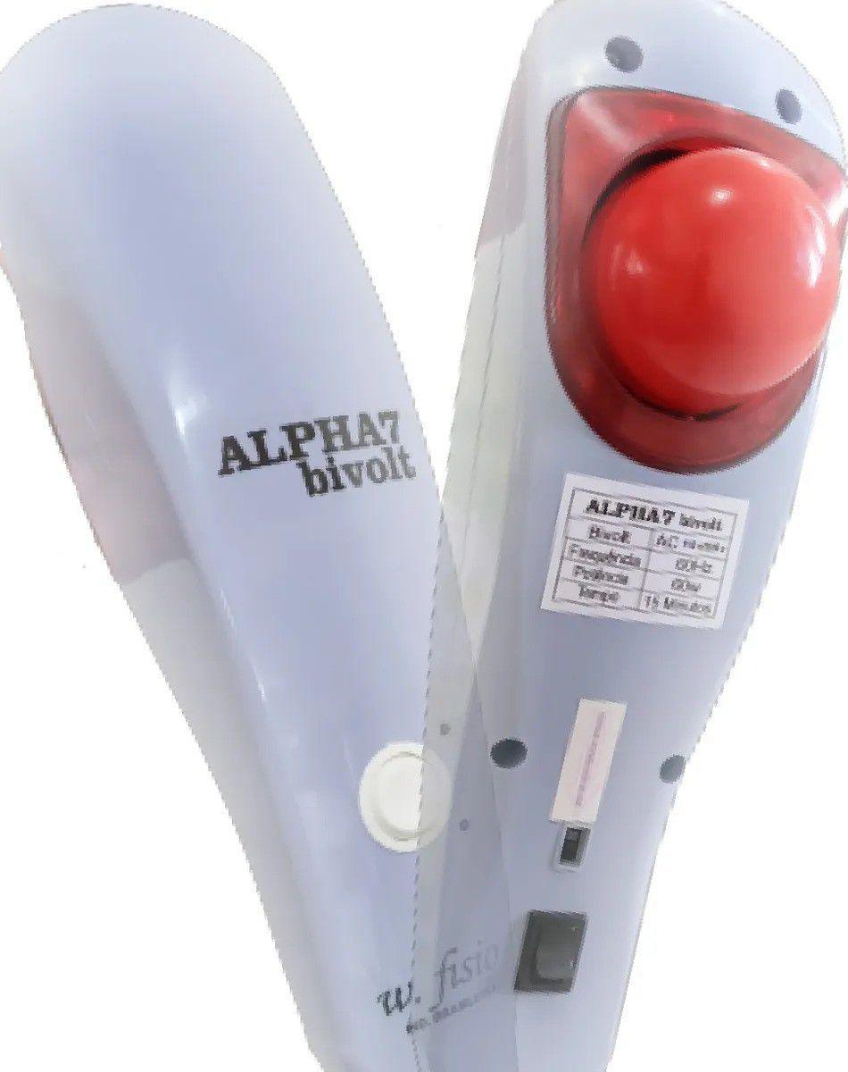 Massageador w fisio alpha7 profissional 60w elétrico 110v Clearance