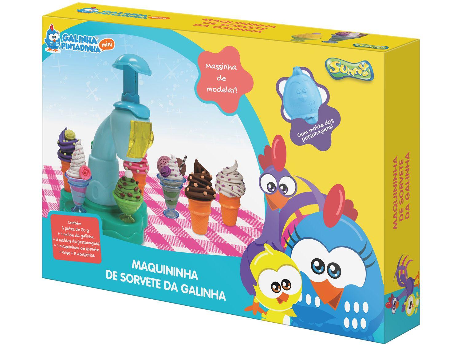 Massinha Ki-Massa Maquininha de Sorvete