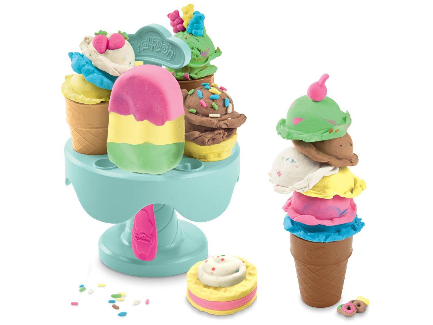 Massinha Play-Doh Carrossel de Sorvete Hasbro