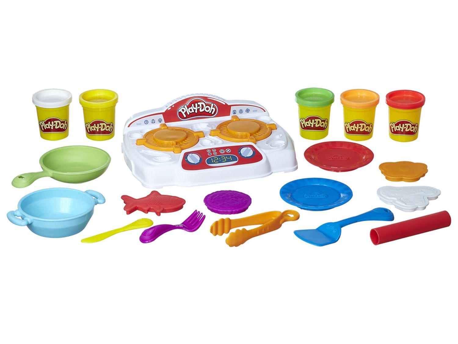Massinha Play-Doh Criações no Fogão