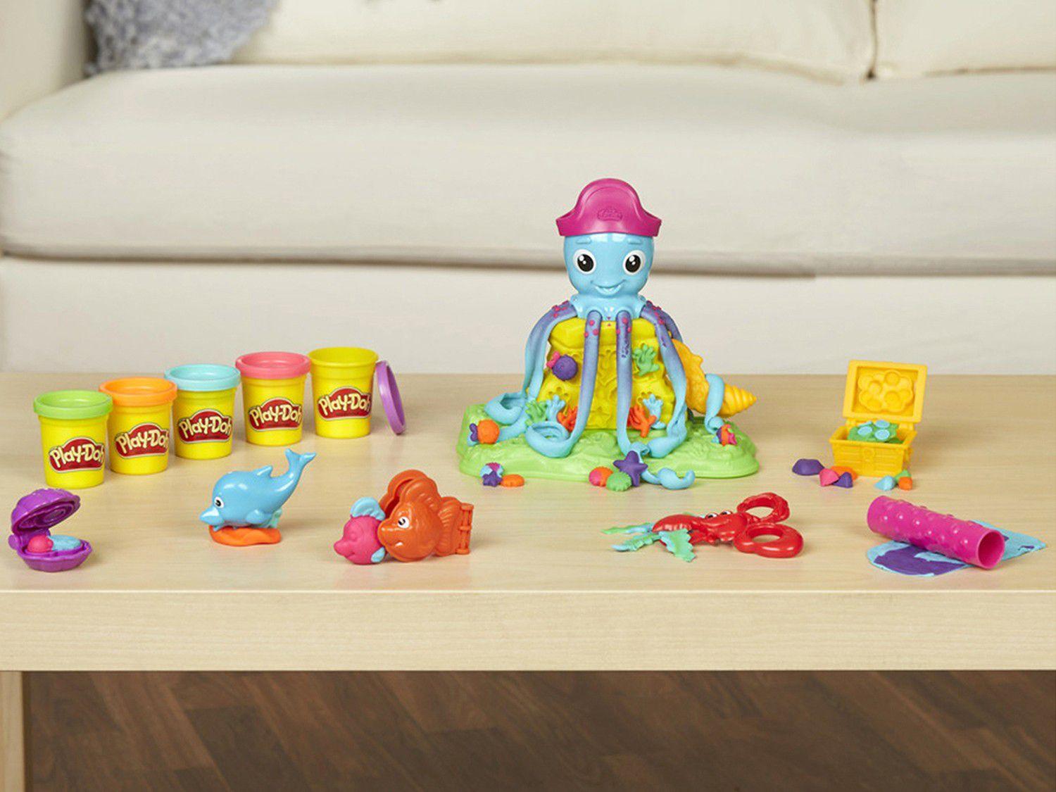 Massinha Play-Doh Polvo Divertido Hasbro - com Acessórios - Massinha ...