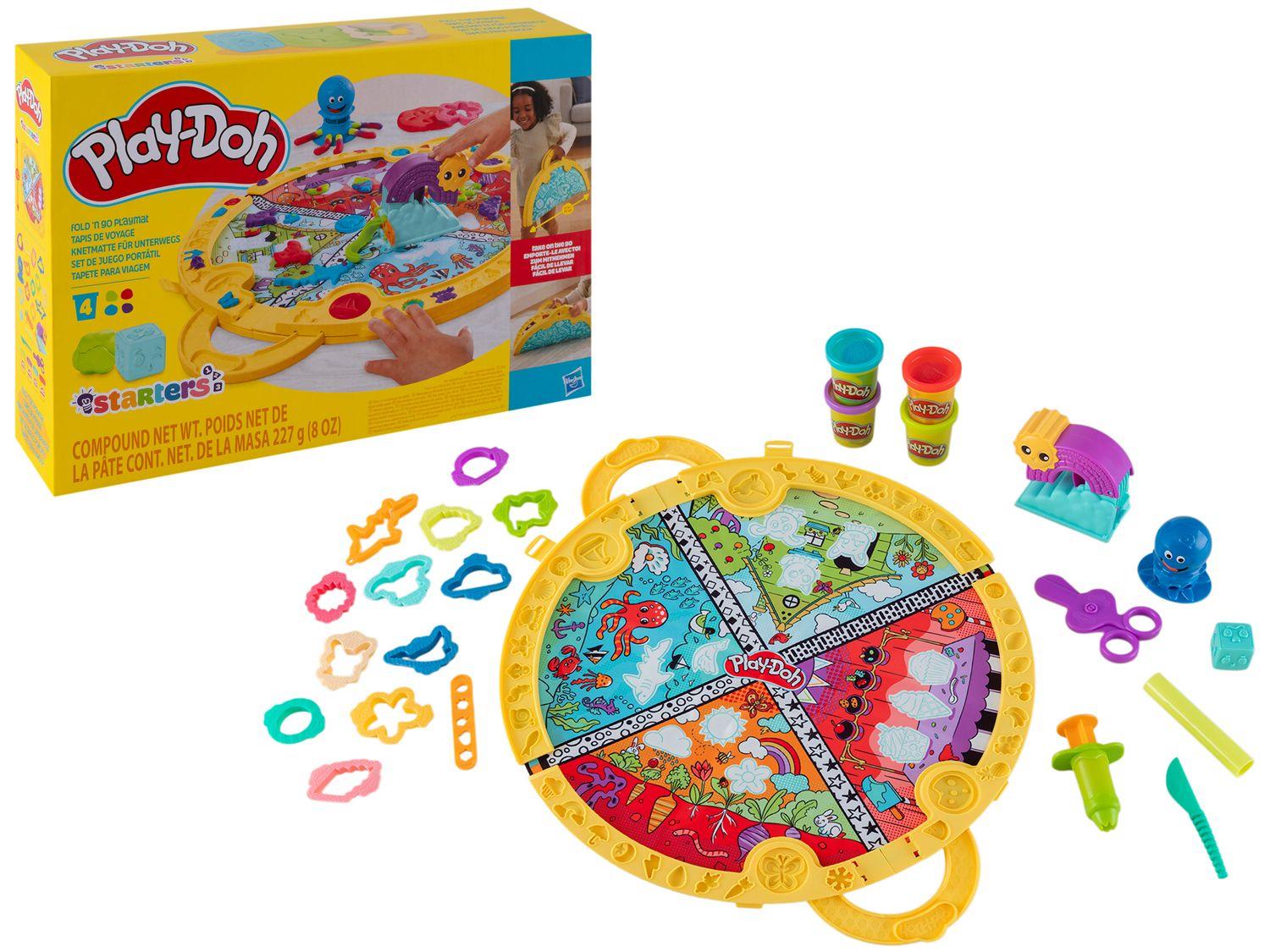 Massinha Play-Doh Starters Tapete para Viagem
