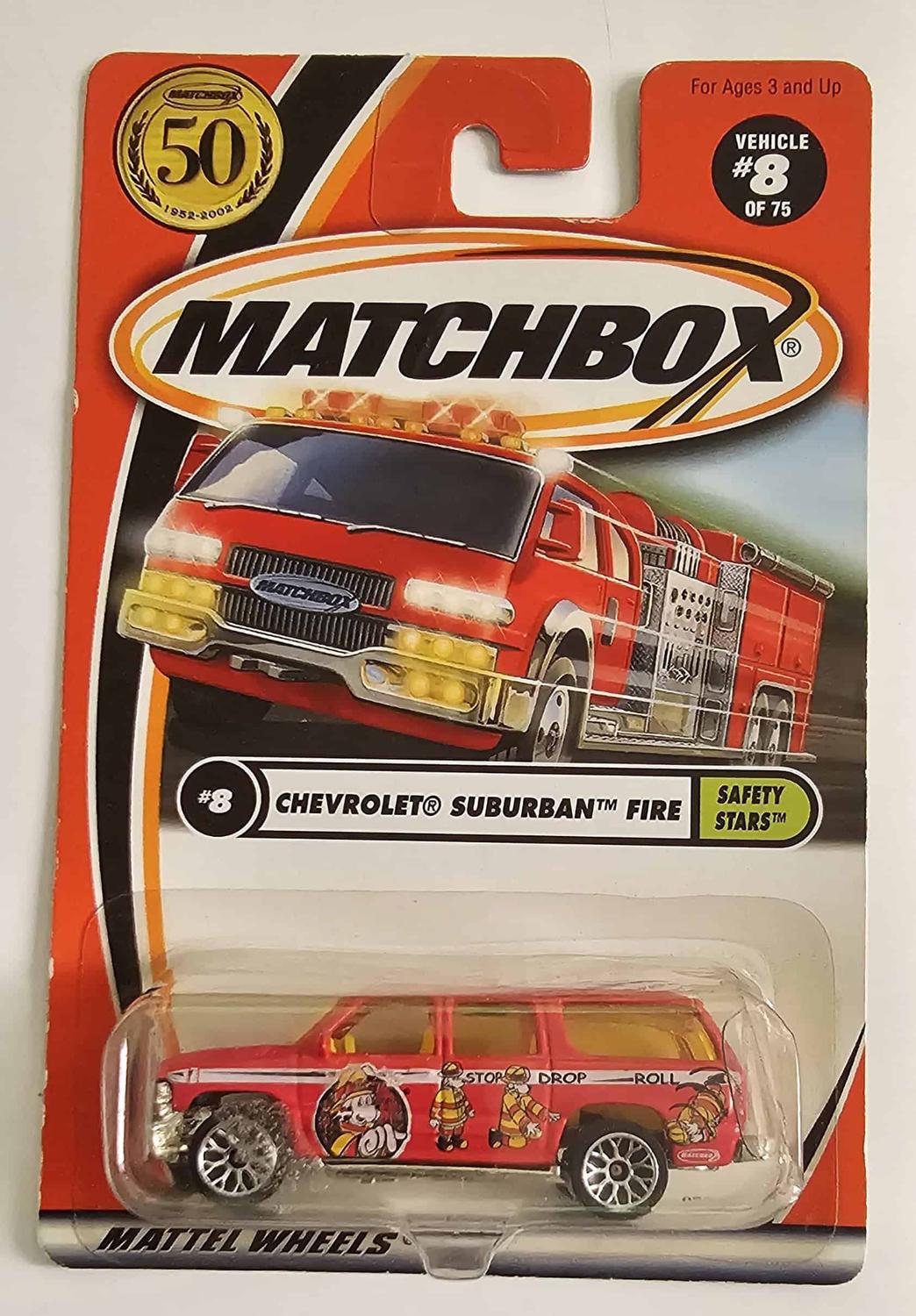 Matchbox Chevrolet Suburban Fire Hot Wheels Carrinho de Brinquedo Magazine Luiza