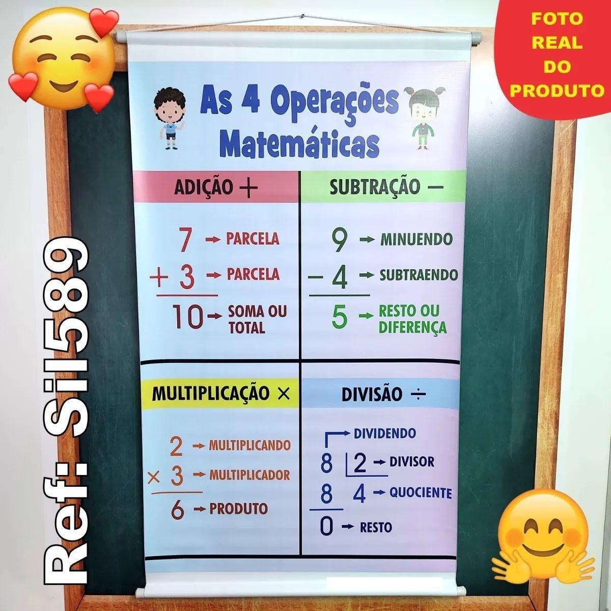 As Quatro Operações Matemáticas