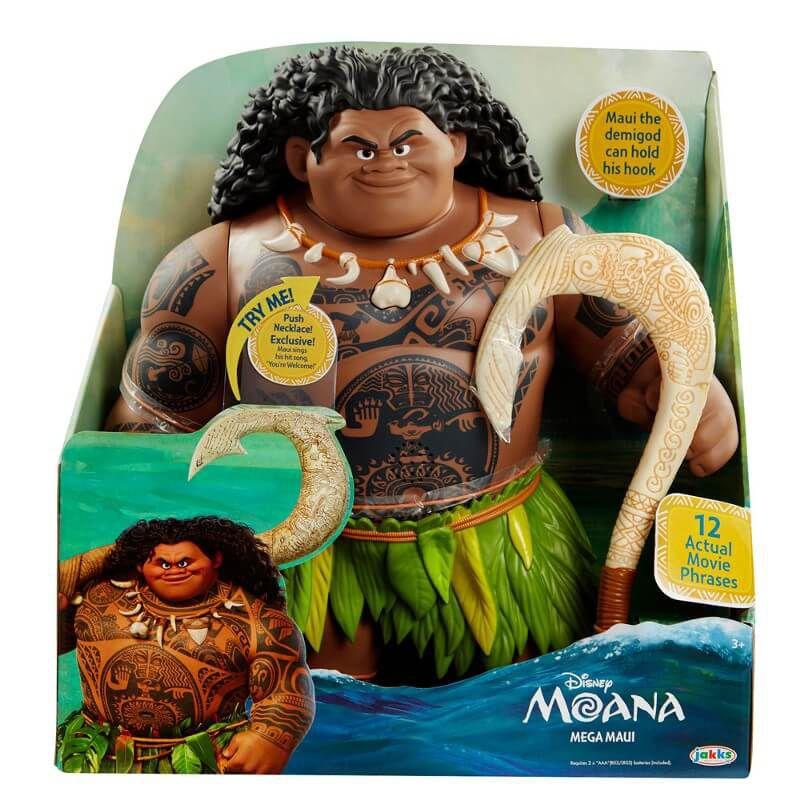 Mega Maui De 40cm Que Canta E Fala Moana Disney Jakks Pacific SUNNY ...