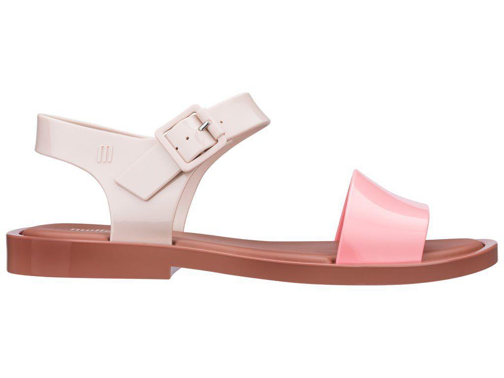 melissa mar sandal marrom