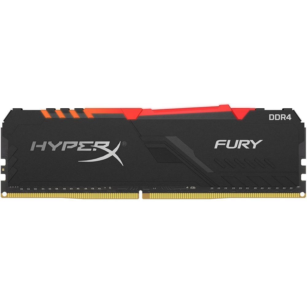 Memória HyperX Fury RGB 8GB 3000MHz DDR4 CL15 Preto - Memória RAM -  Magazine Luiza