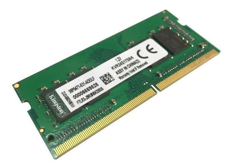 Memória notebook 4gb ddr4 2400mhz kingston - Memória RAM - Magazine Luiza