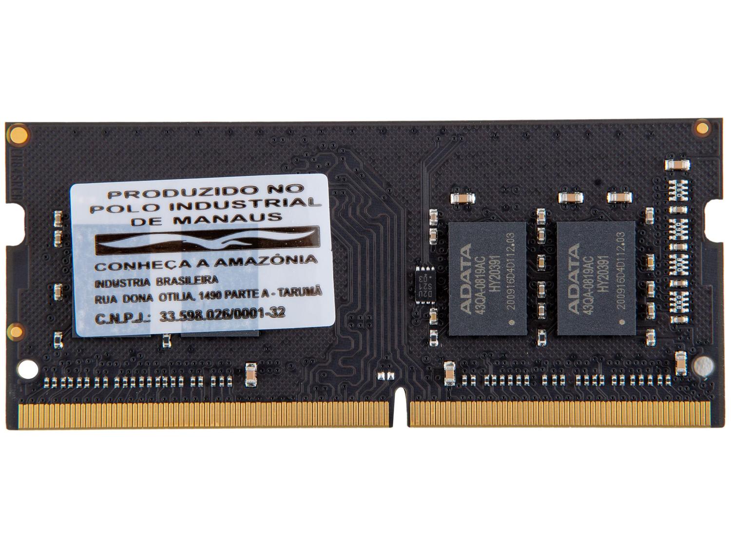 Memória RAM para Notebook 8GB DDR4 PCWare