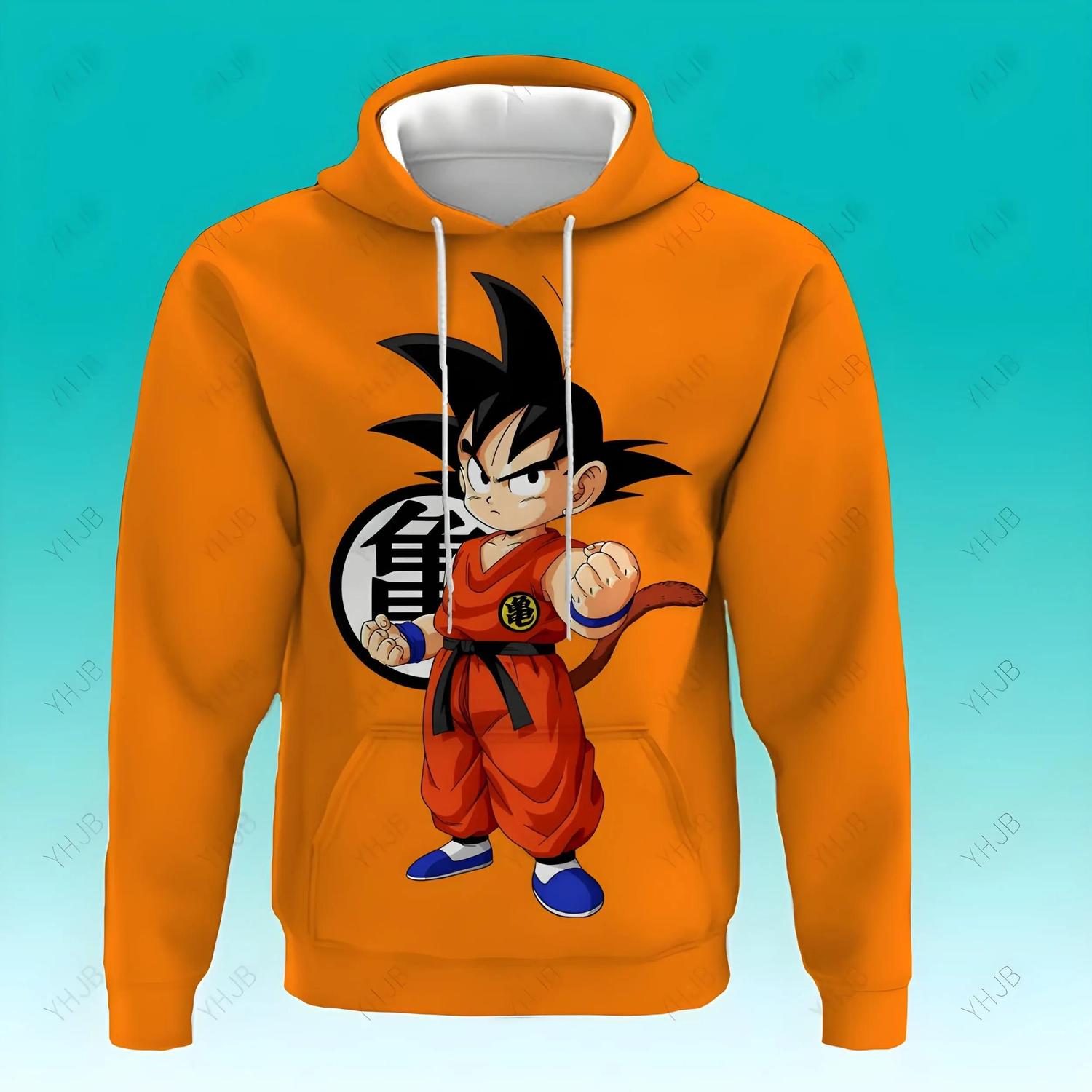 Anime Dragon Blusa Moletom Dragon Ball Casaco Moletom Dragon Ball
