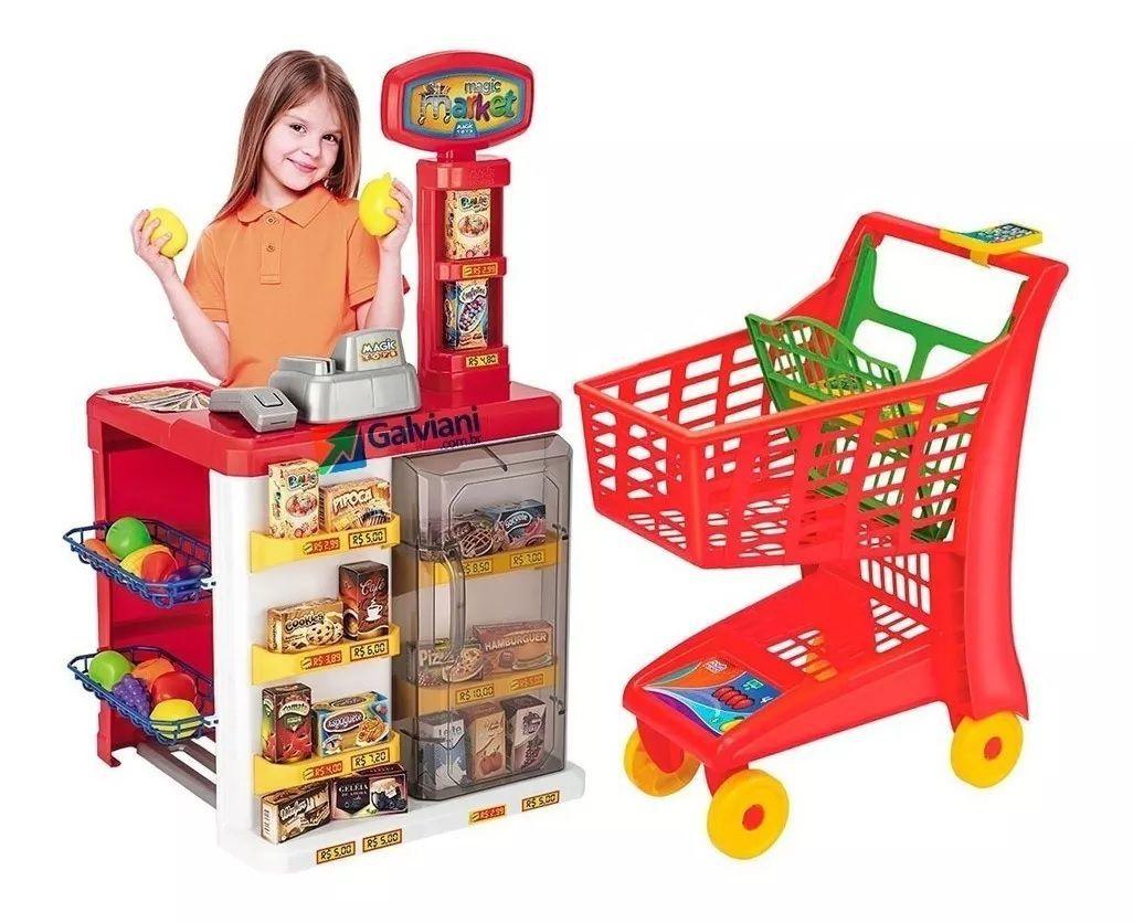 Carrinho supermercado magic toys Clearance