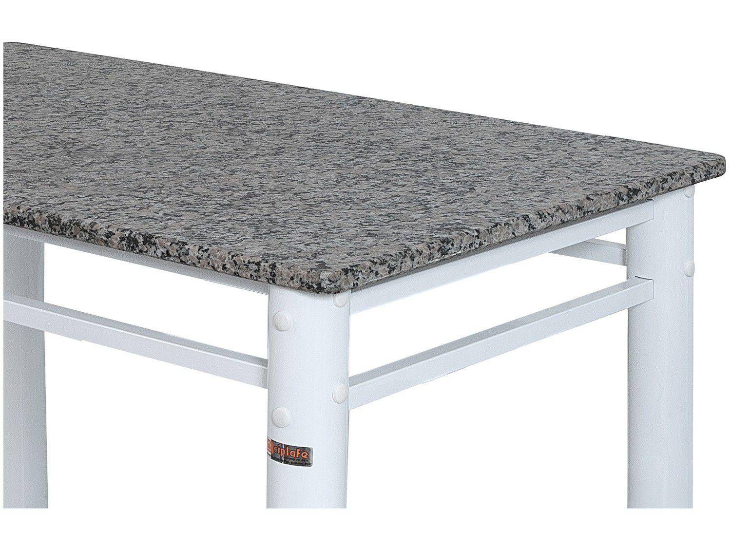 Mesa de Cozinha 4 Cadeiras 4 Lugares Retangular