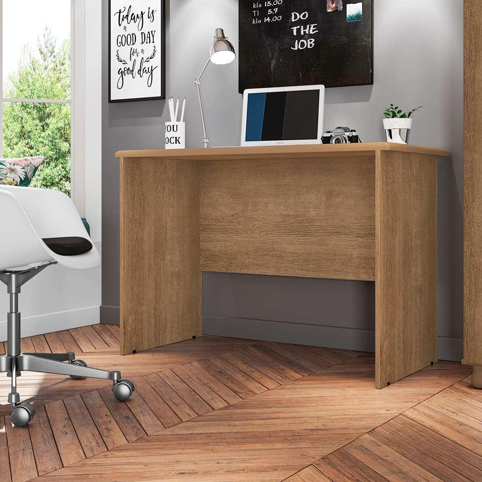 Mesa de Escritório Potenza Noce Bronze - Lanza - Mesas para Escritório ...