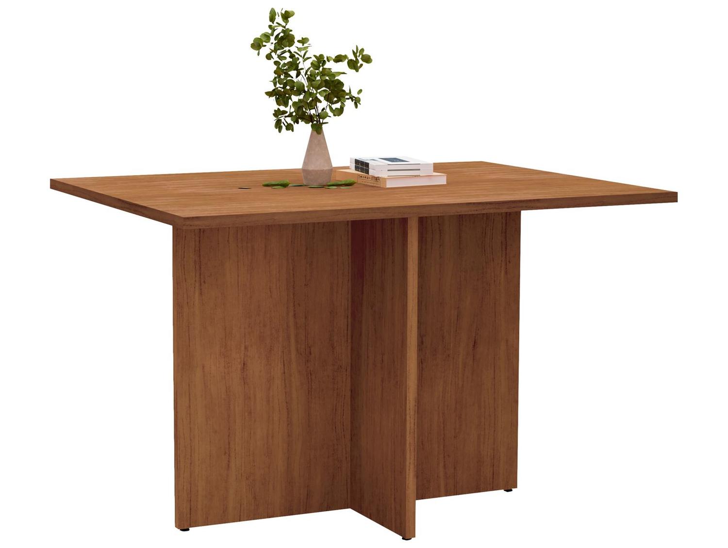 Mesa de Jantar 4 Lugares Retangular Cedro Casa D Paris