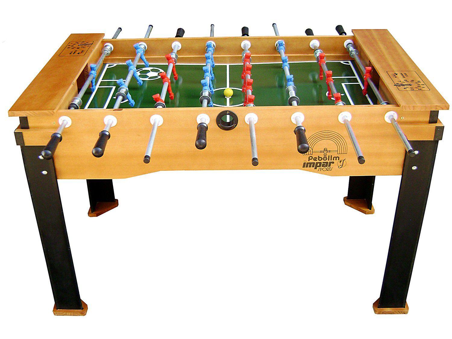 Mesa de Pebolim Ímpar Sports Profissional - 303 com 3 Bolinhas ...