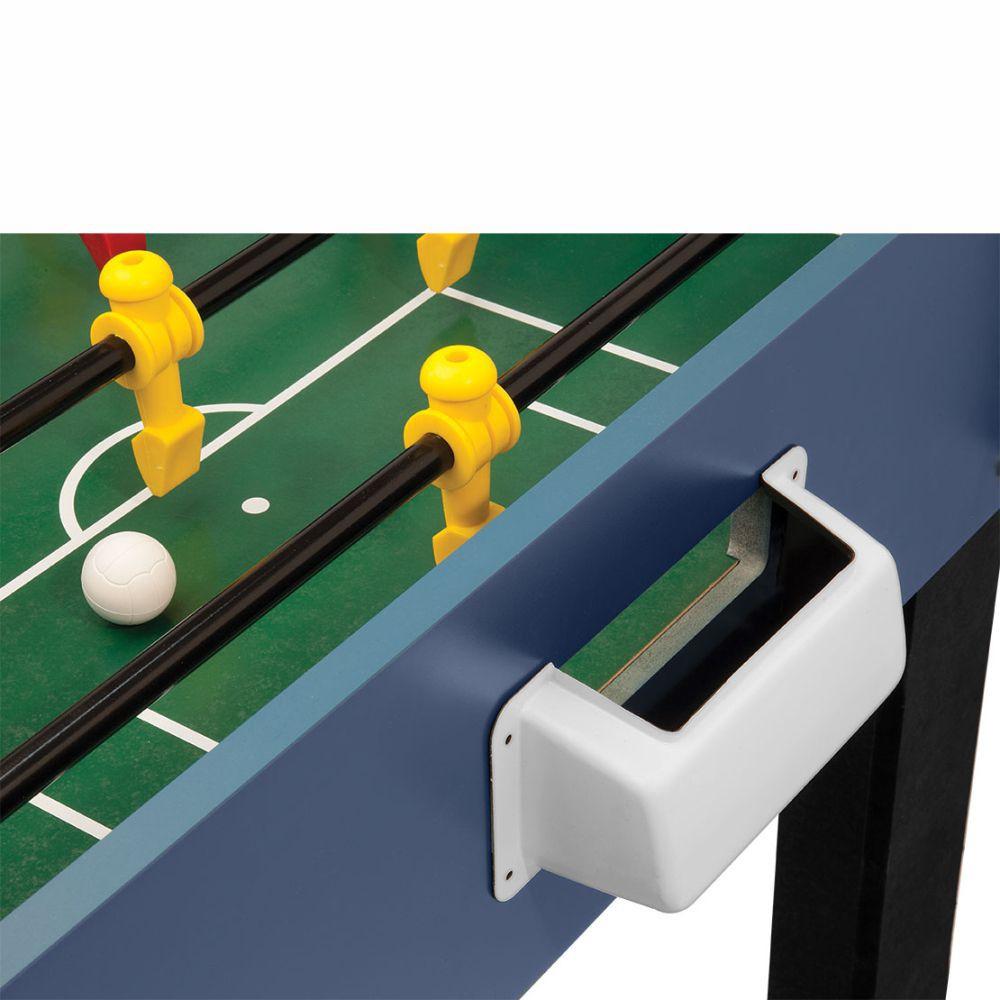 Mesa Multi Jogos 3 x 1 Pebolim, Mini Ping Pong e Futebol de Botão - Cama  Elástica RS