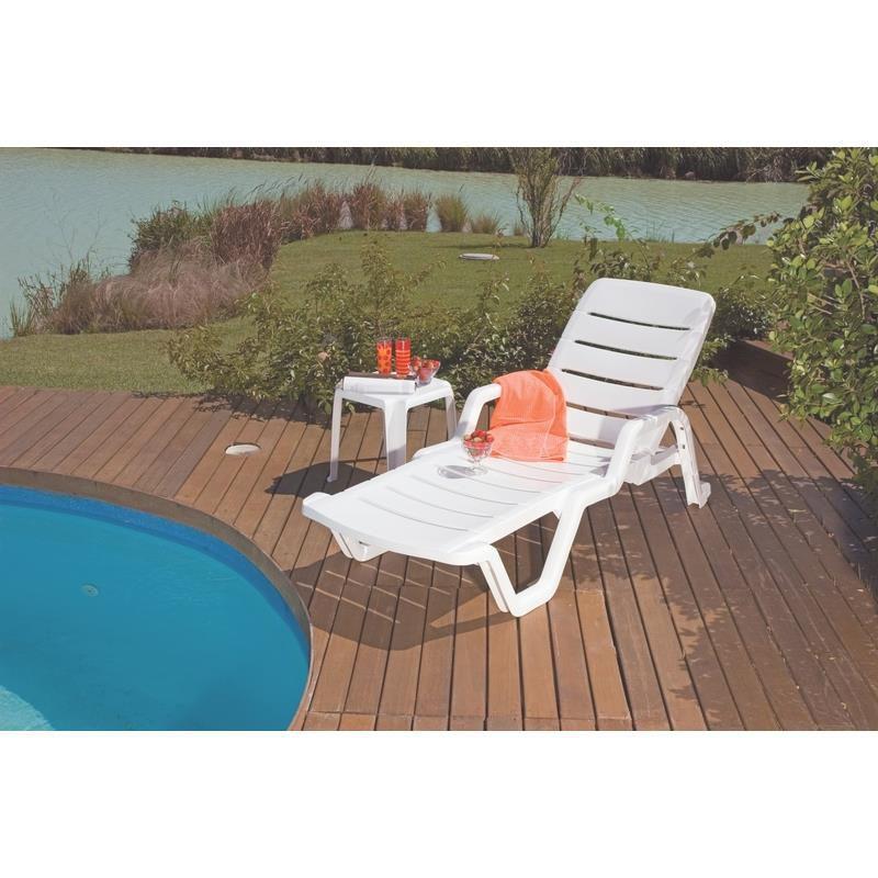 Mesa plastica monobloco de apoio pituba branca - TRAMONTINA - Outros ...