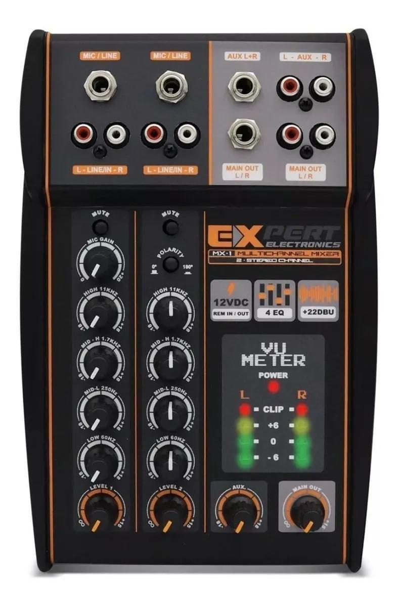 Mesa De Som Automotivo Expert Mx2 12v Ekipsom Mesa Som Mixer Automix